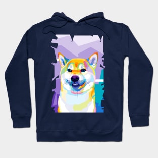 Animals Shiba Inu Wpap Art Hoodie